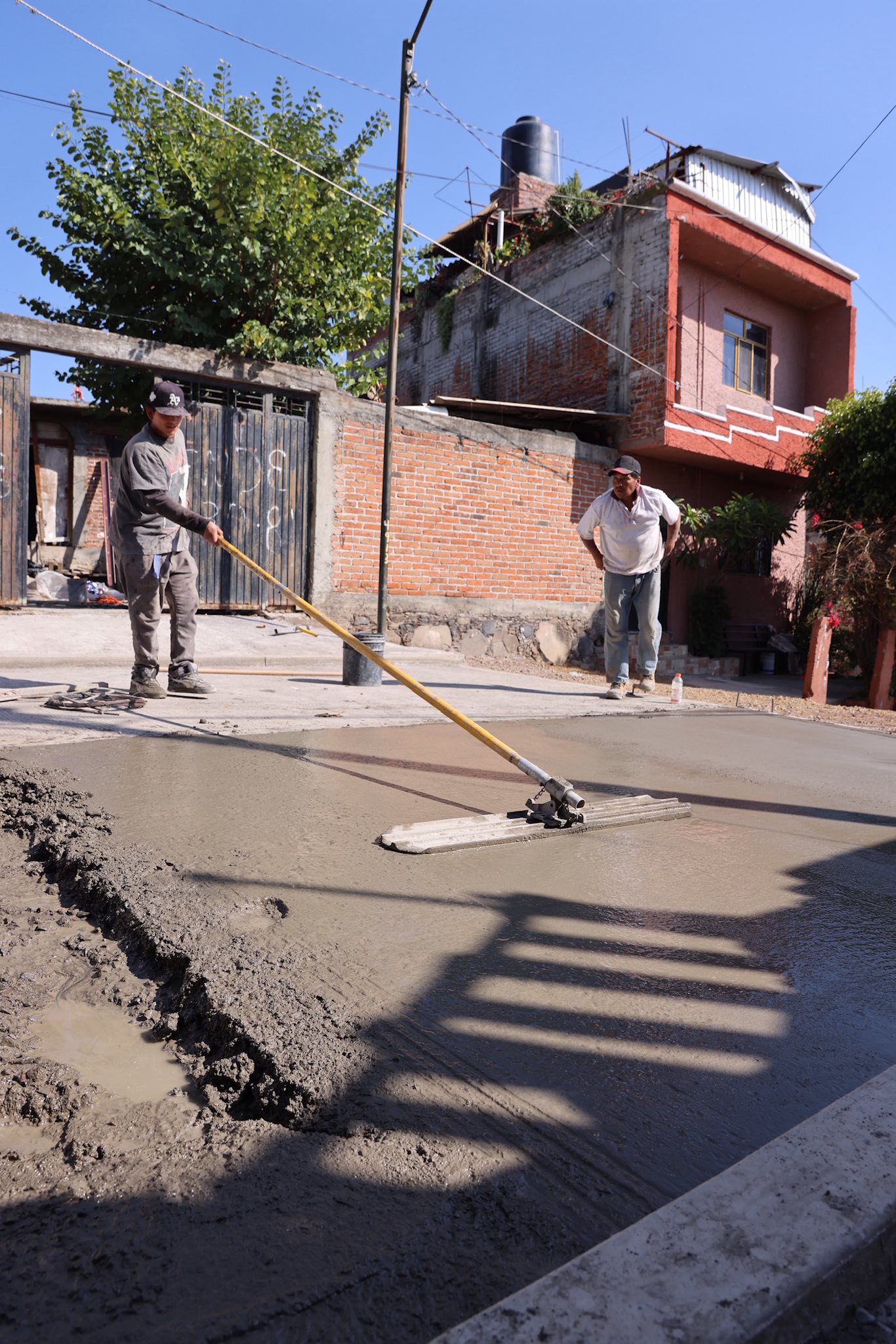 En los últimos #4MESES hemos finalizado la Pavimentación con concreto hidráulico de 8 importantes vialidades